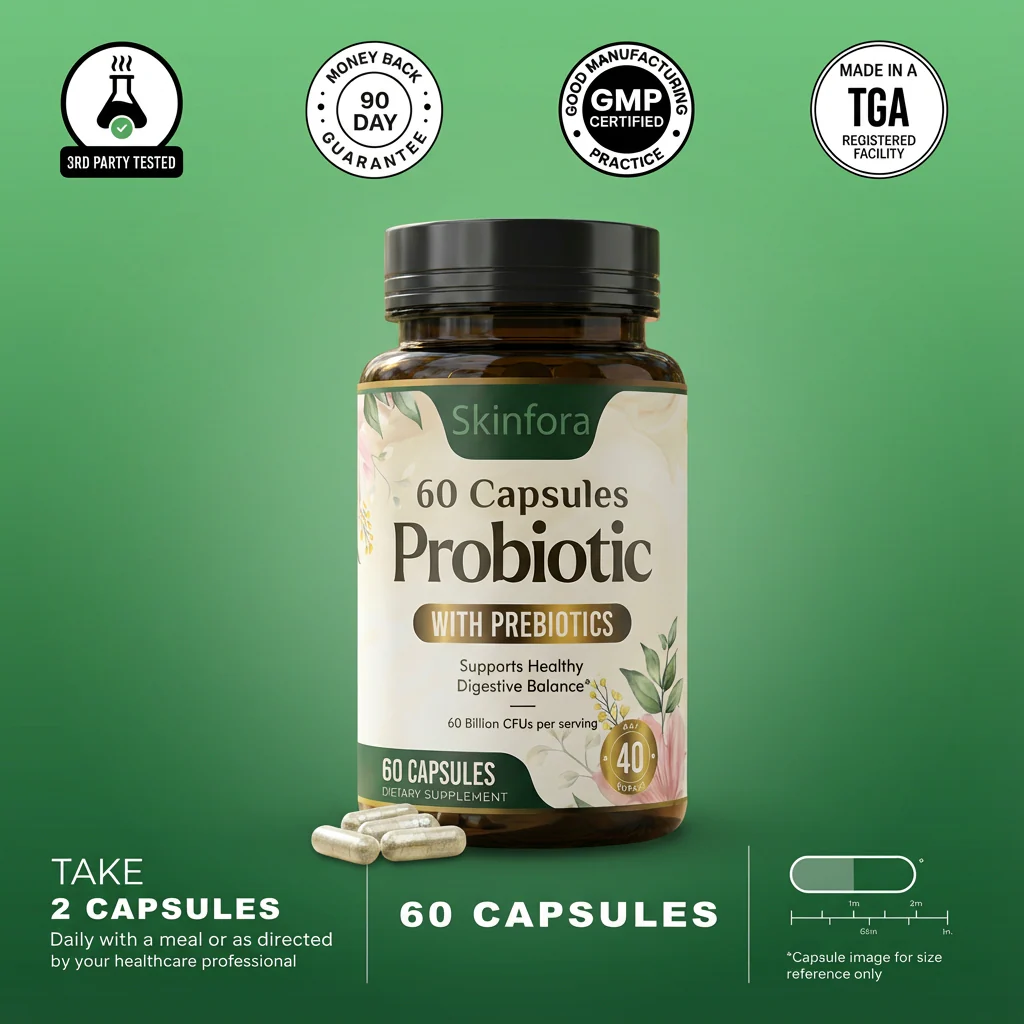 Skinfora Daily Gut-Skin Probiotic